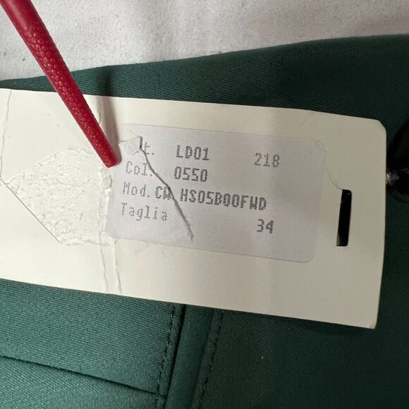 NEW PT Torino PT01 FORWARD Nylon Cotton 1 Pleat Pants 05 SIZE 34 x 26 NWT - Picture 7 of 15